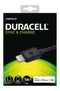 Duracell USB5012A - Sync/Charge Mini USB kabel - 100cm - Zwart