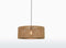 GOOD&MOJO Hanglamp Iguazu - Jute - Recht - Ø60cm - Scandinavisch,Bohemian - Hanglampen Eetkamer, Slaapkamer, Woonkamer