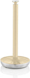 Swan Retro Kopjeshouder & Keukenrolhouder – Set van 2 – Crème