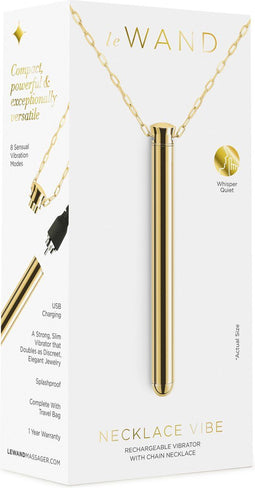 Le Wand - Vibrating Necklace Gold