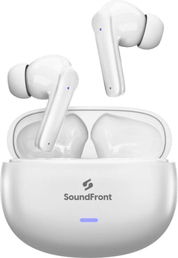 SoundFront Ultimate - Draadloze Oordopjes - 26dB ANC - Wit