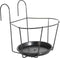 Balkon pot houder met schotel 22 cm antraciet