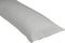 Kussensloop Alexandra House Living QUTUN Parelgrijs 45 x 80 cm (2 Stuks)