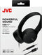 JVC HA-S33UC - USB-C hoofdtelefoon - Zachte oorkussens - Zwart