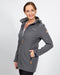Life-Line - Kya Softshell Parka - Outdoorjas - Dames - Grijs - Maat 38