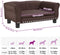 vidaXL - Hondenmand - 70x45x30 - cm - kunstleer - bruin