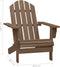 vidaXL - Tuinstoel - Adirondack - met - tafel - massief - vurenhout - bruin