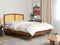 VARZY - Bed - Lichtbruin - 160 x 200 cm - Rubberhout