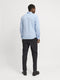 Jack & Jones Blajaxon - Stretch Overhemd Slim-Fit - Lichtblauw - Maat L