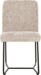 MUST Living Side chair Zola - 87x46x56 cm, glossy sand