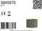 Light & Living - kap - Osire - groen - textiel - E27 - 3845975
