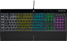 Corsair K55 RGB Pro - Gamingtoetsenbord - RGB-verlichting 5 zones - IP42 stof- en morsbestendig