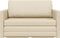 vidaXL - Ligbed - Sofa - 2-in-1 - Crème - 124x71x78 - cm - Stof