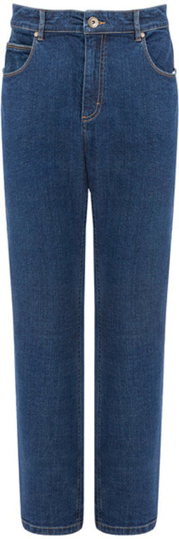 Milanoro - Stijlvolle jeansbroek voor heren - Donkerblauw - W36 - L32