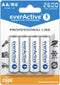 Everactive EVHRL6-2600 - R6 AA 2600mAh Ni-MH oplaadbaar - LSD technologie - tot 1200 oplaadcycli