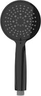 Wenko Douchekop diameter 11cm 5 Standen Abs Zwart - Handdouche - Douchen - Badkamer - Douche - 5 standen - Regendouche - Waterbesparend