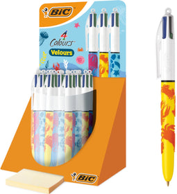 BIC 4 Colours, Multifunctionele balpen, Meerkleurig, 30 stuk(s), Medium