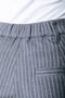 Colourful Rebel Rus Stripe Straight Pants - Dames Broeken - Elastische Tailleband - Grijs
