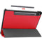 iMoshion Tablet Hoes Geschikt voor Samsung Galaxy Tab S8 / Tab S7 - iMoshion Trifold Bookcase - Rood