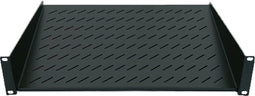 Intellinet 712491 - 19 inch Apparaatbodem - Vast inbouw 1 HE - Zwart