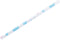 Cadeaupapier Blauw/Roze Stippen, 4mtr.