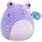 Squishmallows Nahomy - Pluche Lavendel Kikker 30cm - Superzacht