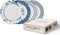 Laura Ashley Blueprint Borden - Set van 4 - 23 cm Assorti (set van 4)