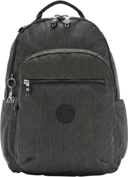 Kipling SEOUL Rugzak, 27 Liter, 15 inch laptopvak -Black Peppery