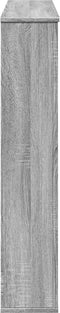 vidaXL - Haardombouw - 100x20x100 - cm - bewerkt - hout - grijs - sonoma - eikenkleur