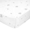 Onderlaken HappyFriday BASIC KIDS Wit Grijs 60 x 120 x 14 cm Sterren