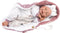 Llorens softbody babypop 40 cm met geluid slaapogen kleding en speen