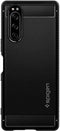 Spigen - Sony Xperia 5 II - Back Case Rugged Armor - Mat Zwart