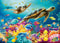 Ravensburger puzzel Blauwe onderwaterwereld - Legpuzzel - 1000 stukjes