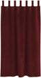 vidaXL - Blackout - Gordijnen - met - Hanglussen - 2 - stuks - Wijnrood - Fluweel