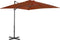 vidaXL - Zweefparasol - met - aluminium - paal - 300 - cm - groen