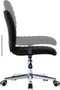 vidaXL - Eetkamerstoelen - 2 - st - stof - zwart