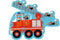 DAM Scratch - Beginnerpuzzels Voertuigen - 5 puzzels (3-4-5-6-8 stuks)