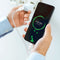 Just Green - USB A naar USB C recyclebare kabel 1,2 m 3A - Wit