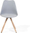 Set van 2 eetkamerstoelen DAKOTA Grijs