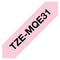 Labeltape pastel Brother TZe, TZ TZe-MQE31 Tapekleur: Pastelroze Tekstkleur:Zwart 12 mm 4 m