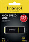 Intenso 3537492 - USB-stick 256GB - USB 3.2 Gen 2 250MB/s - Zwart (Geel)