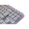 Mars Gaming MCPWTKLWES - Gaming Pack - Toetsenbord Muis Muismat - Wit (3 stuks)