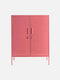 Mustard - The Midi - Kast - Metaal - Berry (Roze)