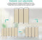 Angel Living Kamerscherm - 3 Panelen - 168 x 182 cm - Inklapbaar - Beige (3 stuks)