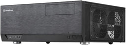 Silverstone GD09B-C - HTPC Behuizing - USB-C poort - Zwart