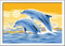 Ravensburger CreArt Delightful Dolphins - Schilderen op nummer voor kinderen