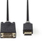 Nedis CCBP37200AT20 - DVI-D naar DisplayPort Kabel - 200cm - Grijs