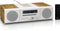 Lenco MC-375WHWD - HiFi-stereosysteem - DAB+ FM-radio Bluetooth 5.2 CD-speler 10W draadloos opladen - Wit / Hout