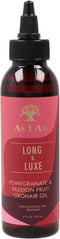 Compleet Herstellende Olie As I Am Long And Luxe Grohair 120 ml Granaatappel Passievrucht