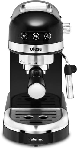 Ufesa Palermo - Espressomachine - 20 bar pompdruk - Zwart
